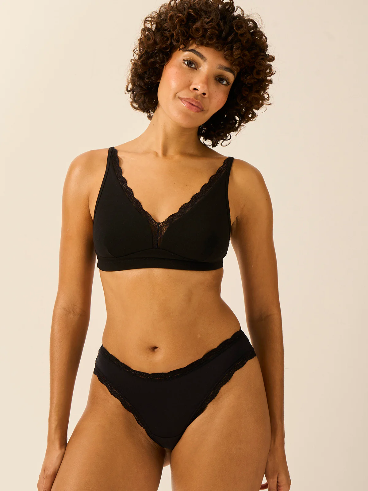 Brazilian Knicker Four Pack - Black - Image 6