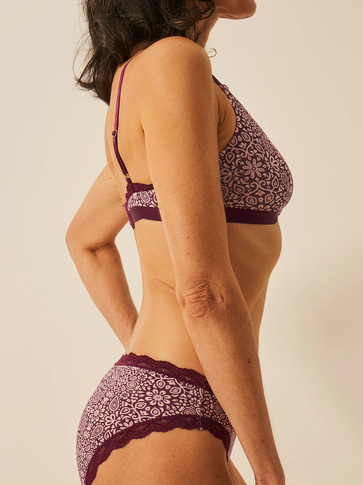 Crossover Bra - Arts Floral - Image 4