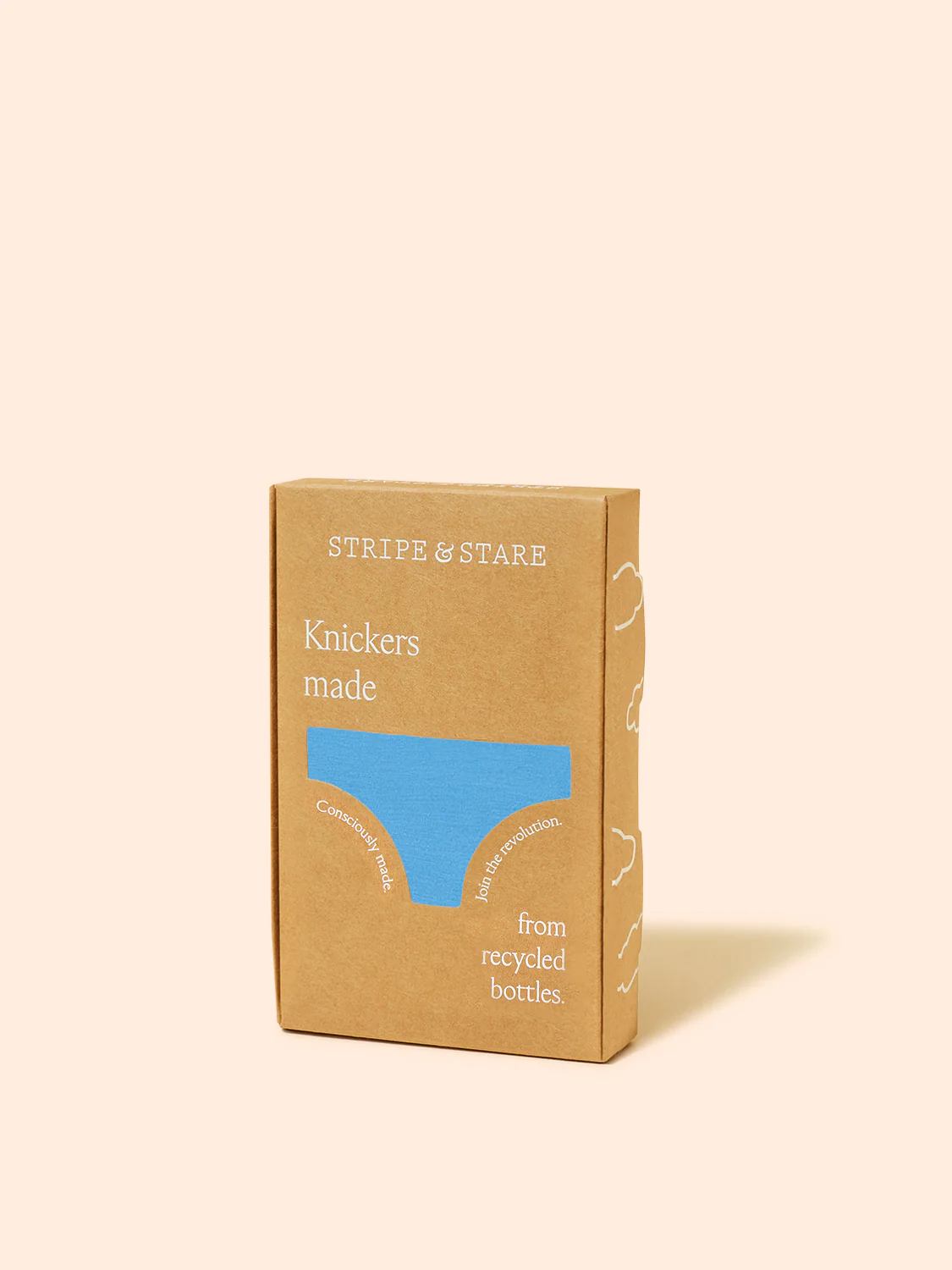 Eco Lace Original Knicker - Cerulean - Image 6