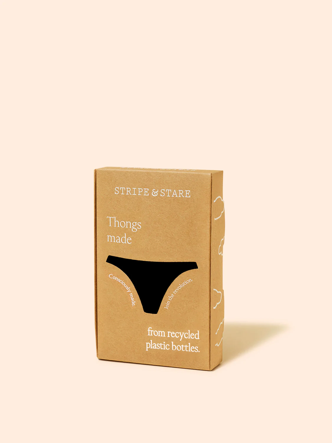 Eco Lace Thong - Black - Image 7