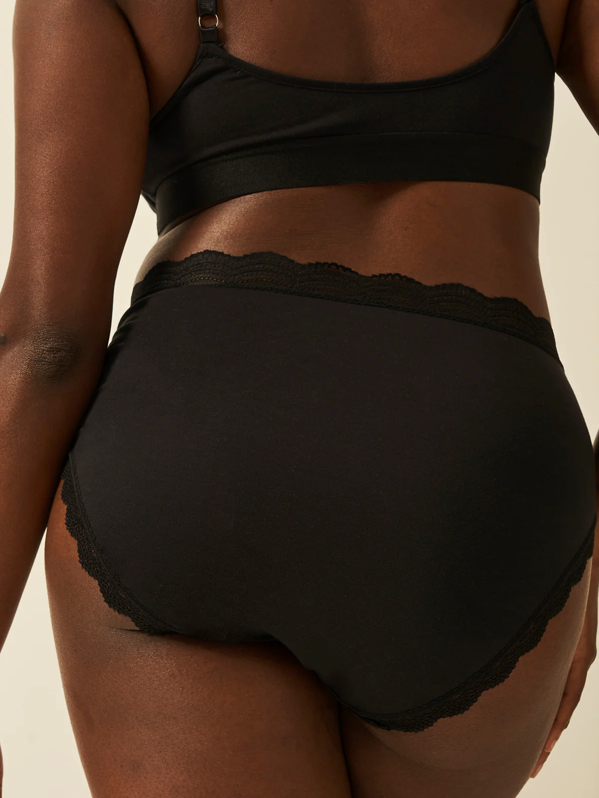 High Rise Knicker - Black - Image 5