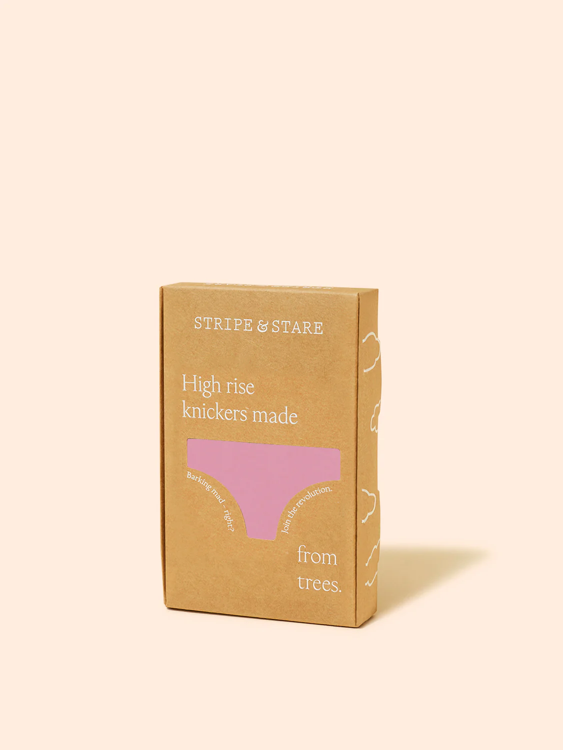 High Rise Knicker - Dusky Pink - Image 6
