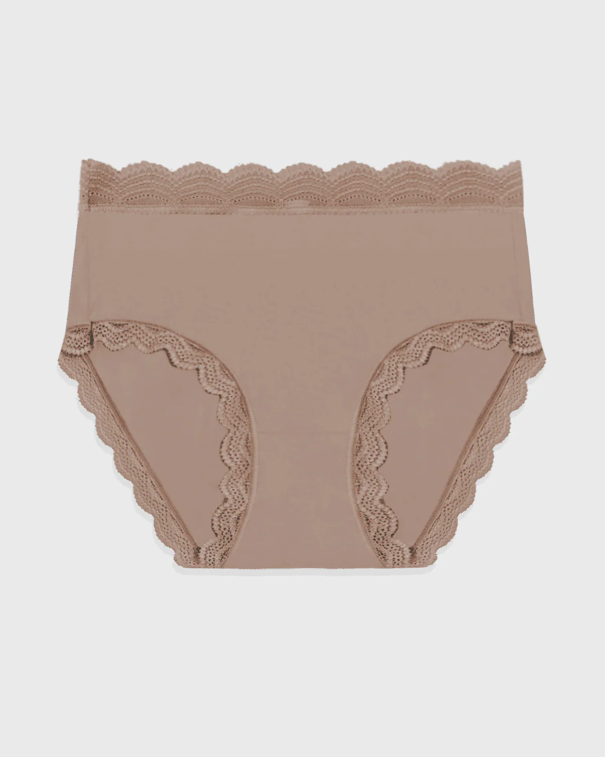 High Rise Knicker - Taupe - Image 8