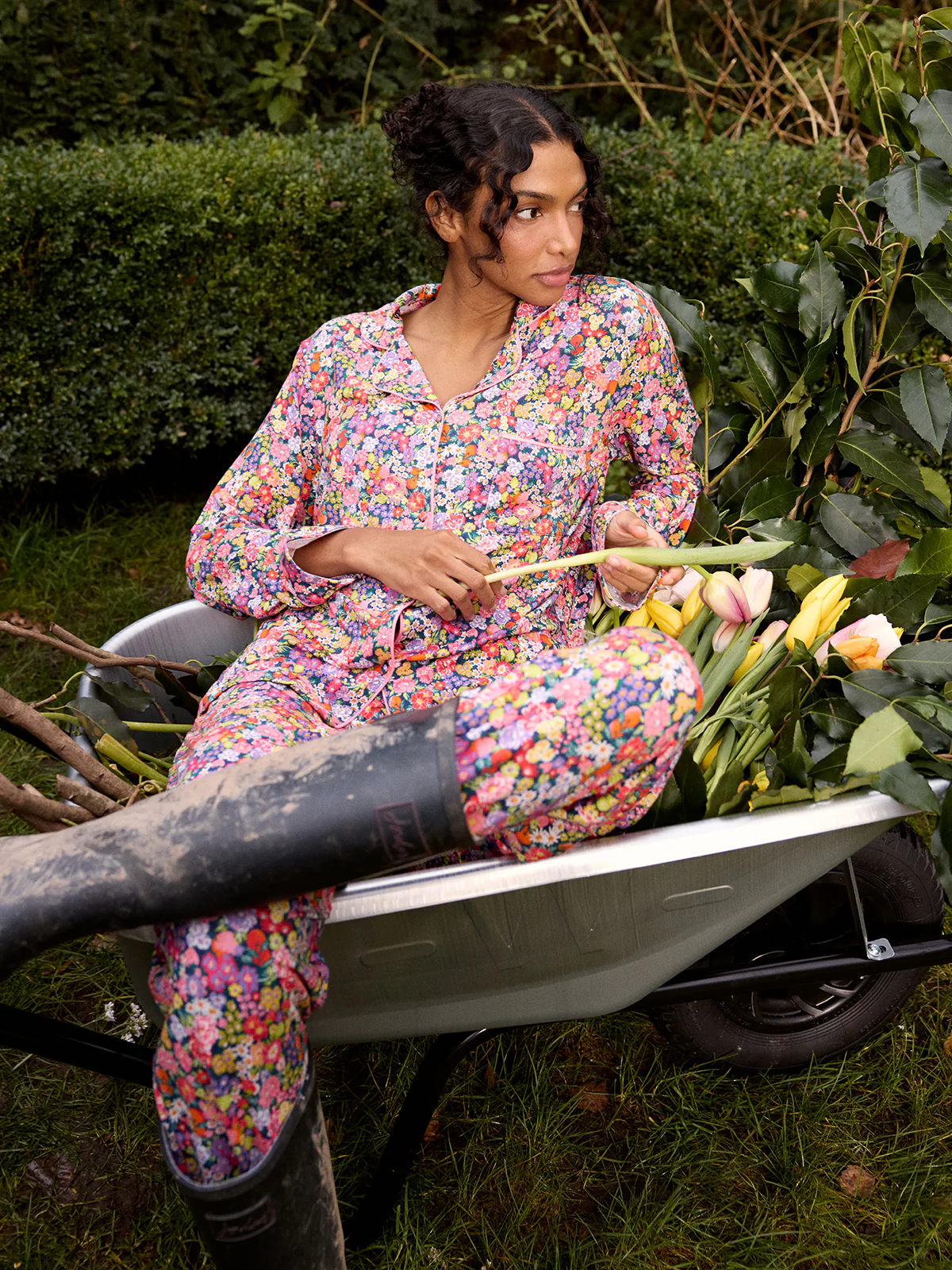 Long Pyjama Set - Botanical Bloom - Image 8