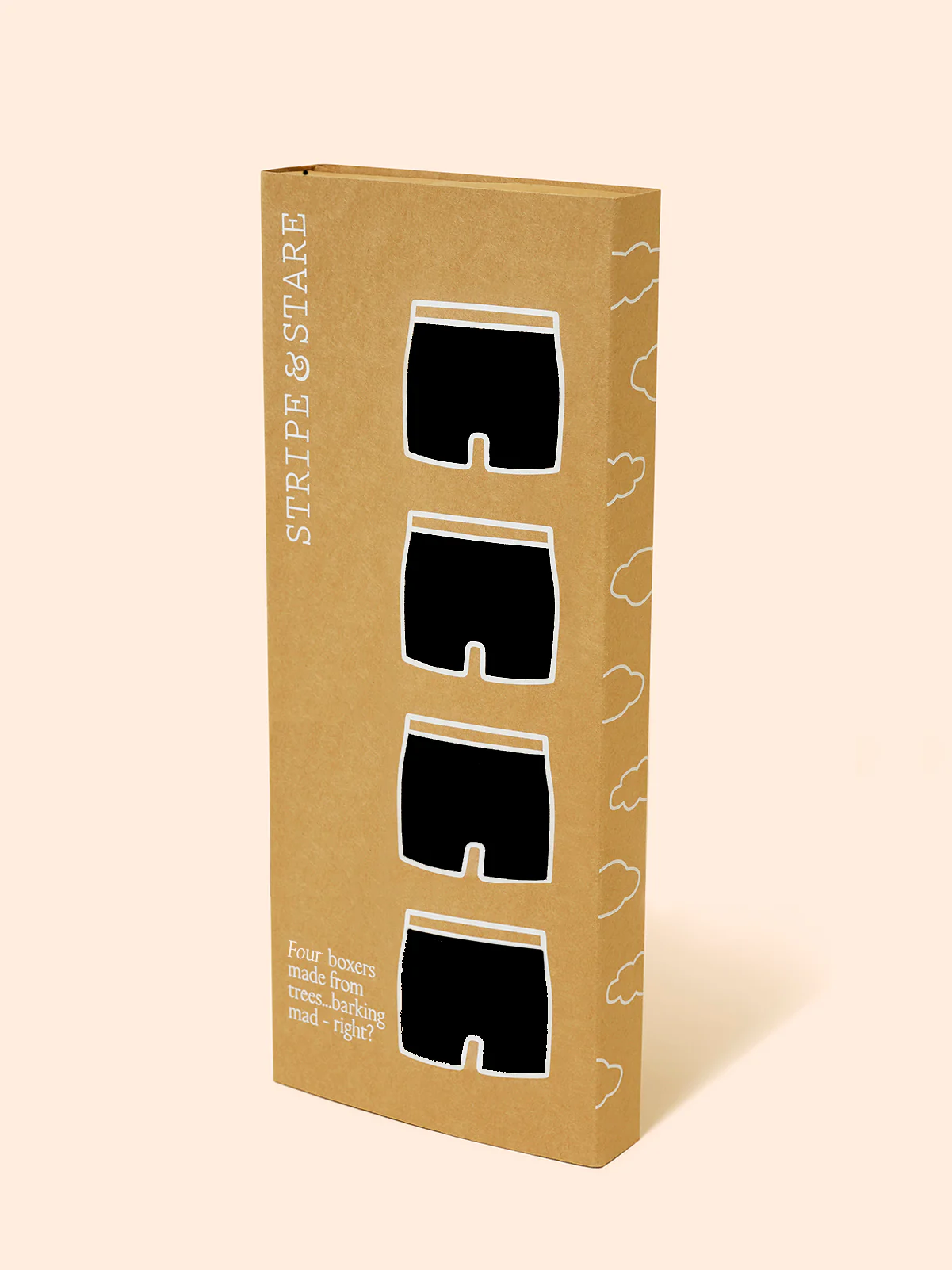 Men's Boxer Four Pack - Black - Image 7