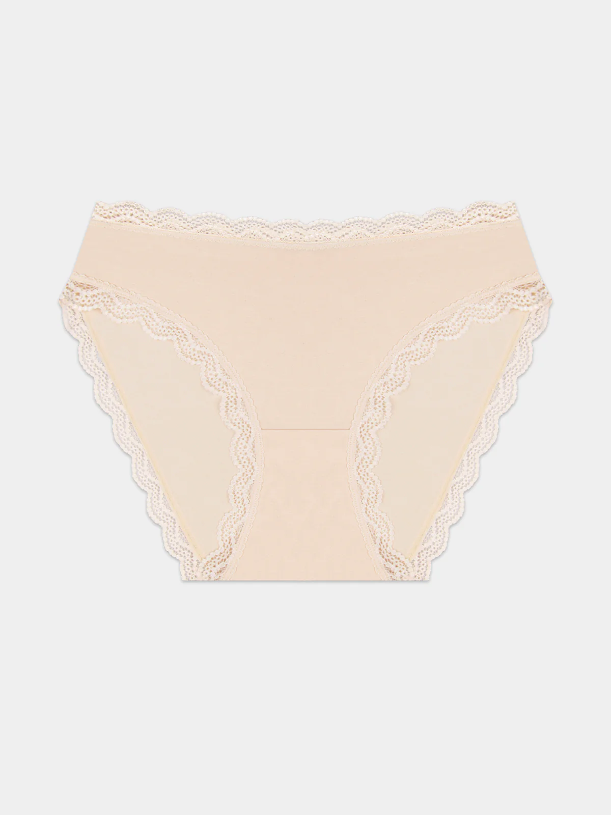 Mid Rise High Leg Knicker - Sand - Image 7