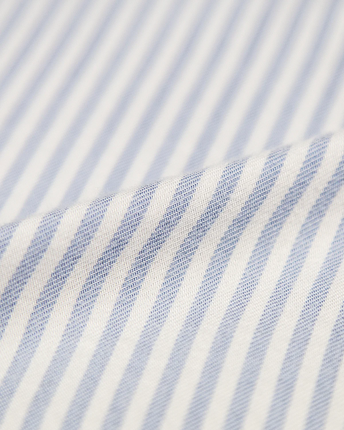 Soft Brushed Woven Pyjama Shorts - Blue Stripe - Image 9