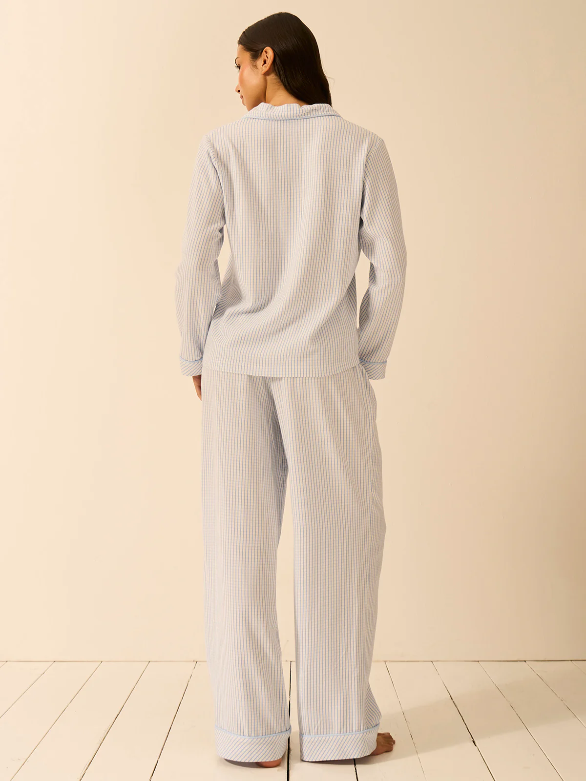 Soft Brushed Woven Pyjama Bottoms - Check Mate - Image 5