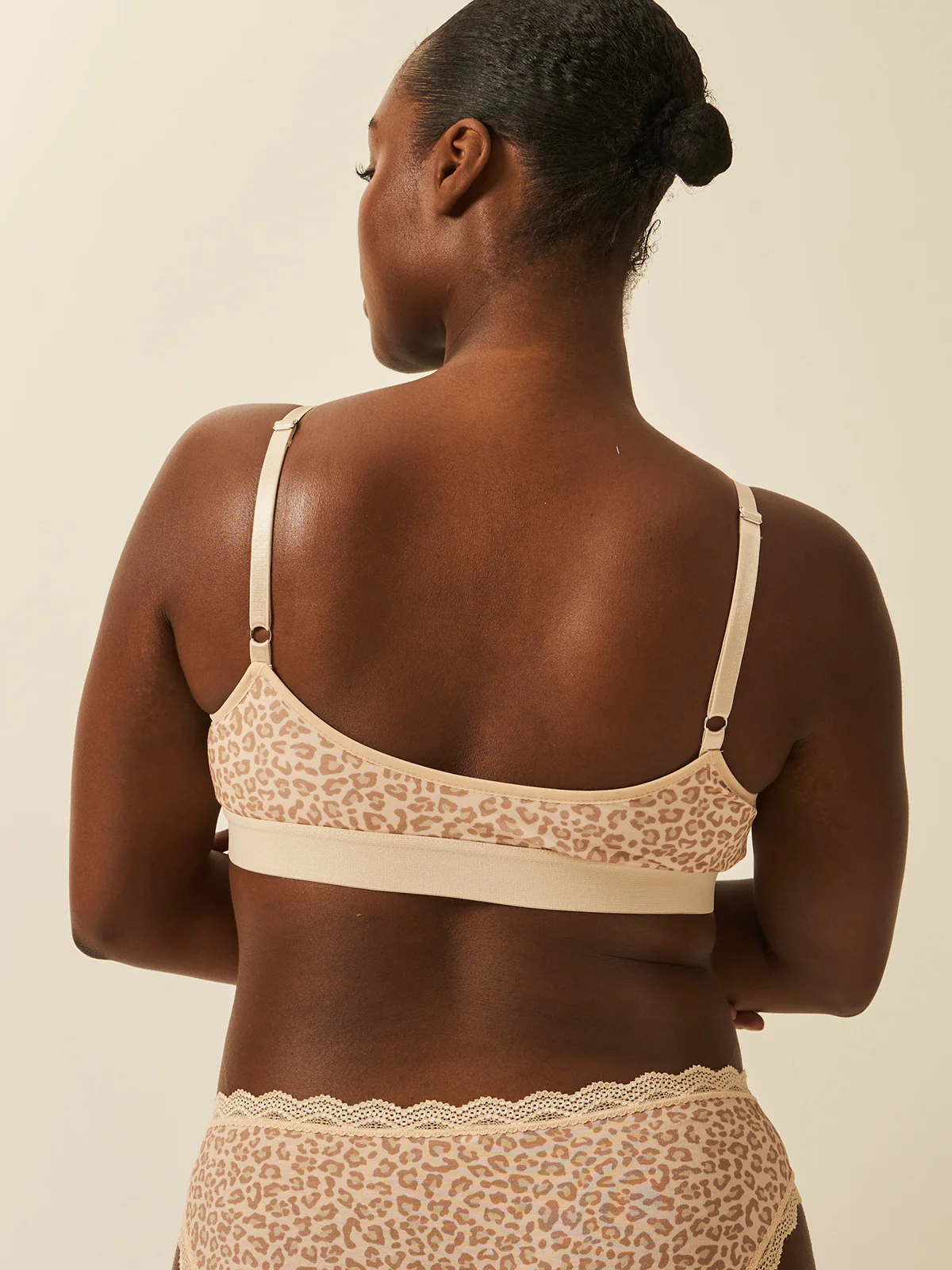 T-Shirt Bra - Neutral Leopard Sand - Image 5