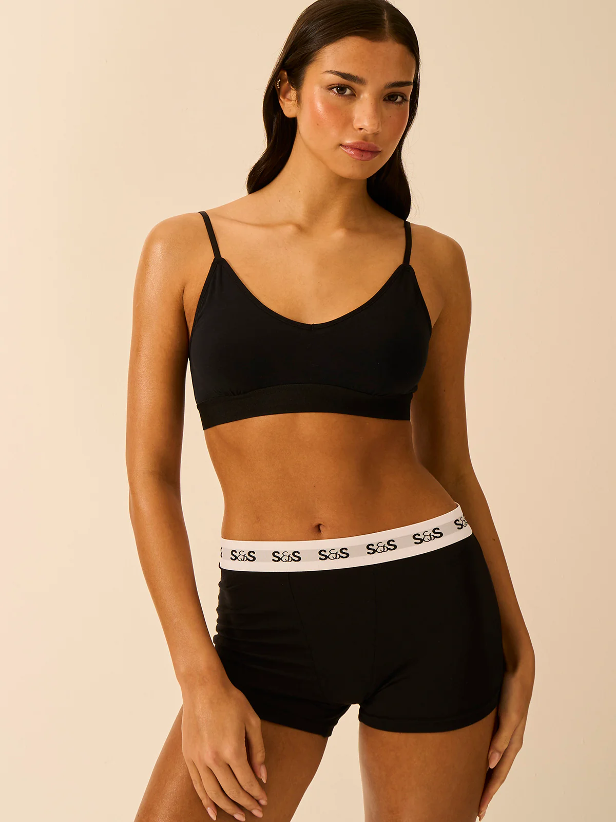 Women's Boxer - Black - Image 5