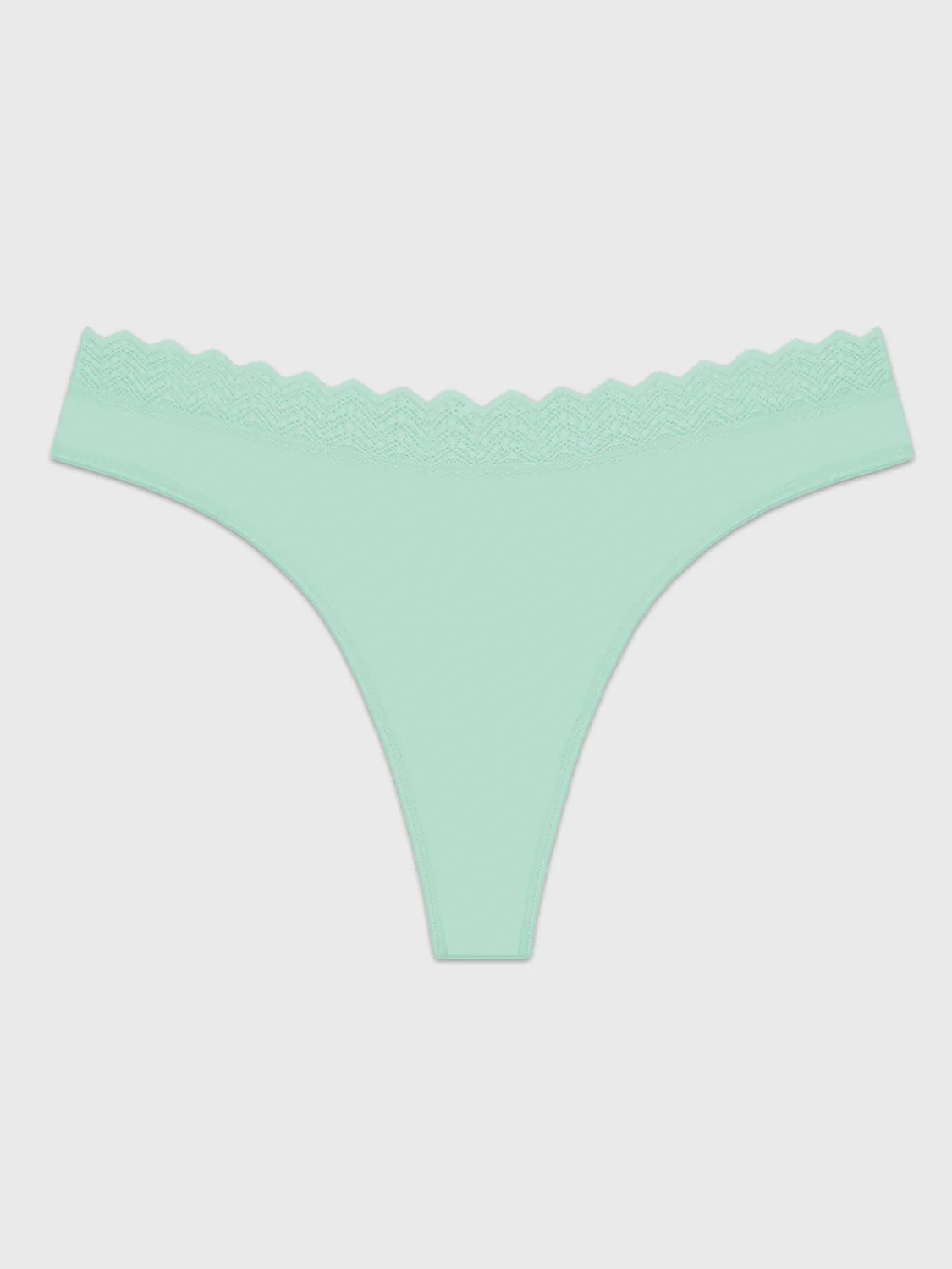 ZigZag Lace Thong - Spearmint - Image 5